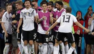 فرحة نجوم ألمانيا