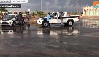 مشاهد حصرية لانتشار رجال الأمن الليبي في مدينة درنة