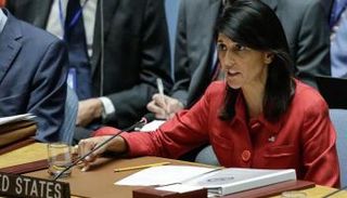 مندوبة واشنطن لدى مجلس الأمن الدولي نيكي هايلي