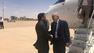 المبعوث الأممي إلى ليبيا غسان سلامة يصل طبرق