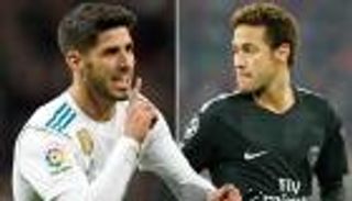 أسينسيو ضحية محتملة لنيمار في ريال مدريد