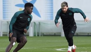 ميسي وأومتيتي