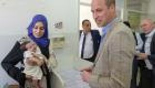 الأمير ويليام للفلسطينيين: لم ننْسكم