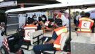 الهلال الأحمر السعودي في سوق عكاظ بـ170 متطوعا