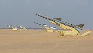 جانب من منظومة الدفاع الجوي المصري