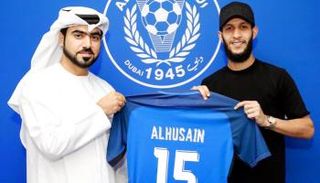 الحسين عقب التوقيع للنصر