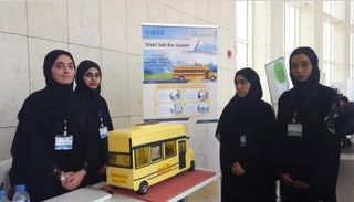 طالبات إماراتيات يبتكرن نظاما ذكيا يمنع نسيان الأطفال في الحافلات