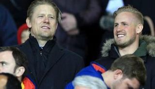 بيتر شمايكل ونجله كاسبر