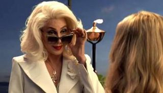 شير في لقطة من الفيلم الجديد