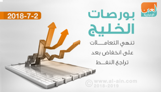 بورصات الخليج عند الإغلاق