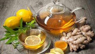 الليمون مع الزنجبيل يساعد في التخلص من السعال