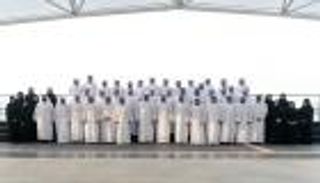 محمد بن زايد يستقبل أعضاء مجلس أمناء مركز جامع الشيخ زايد الكبير