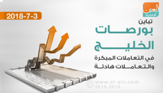 بورصات الخليج في التعاملات المبكرة