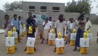 المساعدات الغذائية من مركز الملك سلمان للإغاثة 