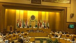جانب من جلسة البرلمان العربي المنعقدة في القاهرة