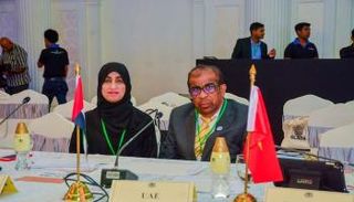 وفد الإمارات المشارك في الاجتماع الوزاري الآسيوي لمكافحة المنشطات