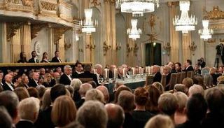 اجتماع سابق لمجلس الأكاديمية السويدية السنوي في استوكهولم- أرشيفية