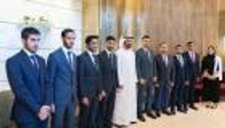 محمد بن زايد يلتقي طلاب الإمارات المبتعثين الدارسين في أستانا