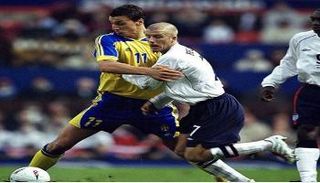 بيكهام وإبراهيموفيتش