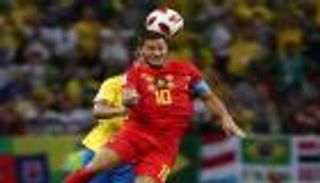 هازارد: تأهلنا لنصف النهائي أمام منتخب عظيم