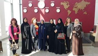 سيدات أعمال إماراتيات يصلن إلى كازاخستان