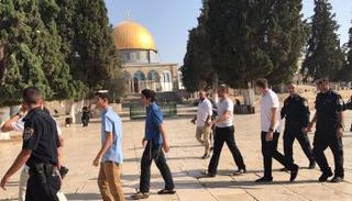 اقتحامات سابقة من قبل مستوطنين يهود للمسجد الأقصى