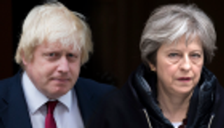 رئيسة الوزراء البريطانية تهدد جونسون بالإقالة
