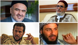 الغرياني وإسماعيل الصلابي وعلي الصلابي وعبدالحكيم بلحاج