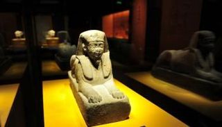 جانب من معروضات هدايا نهر النيل في مقاطعة لياونينغ