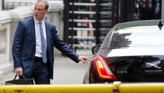 دومينيك راب الوزير المسؤول عن بريكست في الحكومة البريطانية