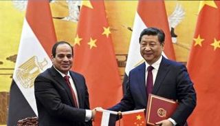 الرئيسان المصري والصيني - أرشيفية