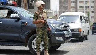 دورية أمنية بتعز