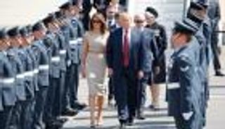 ترامب يصل إلى لندن في أول زيارة له منذ توليه منصبه