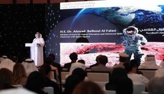 الدكتور أحمد بالهول الفلاسي في احتفال 