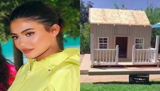 كايلي جينر تهدي كلبيها منزلا خاصا