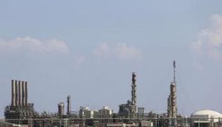 جانب من ميناء راس لانوف النفطي في ليبيا 