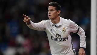 جيمس رودريجيز بقميص ريال مدريد