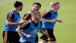 بلجيكا تواصل تحضيراتها لمباراتها الختامية في المونديال أمام إنجلترا 