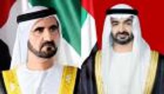 محمد بن راشد ومحمد بن زايد يرحبان بالزيارة التاريخية للرئيس الصيني