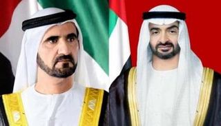 الشيخ محمد بن راشد والشيخ محمد بن زايد