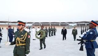 زيارة رئيس جنوب أفريقيا إلى واحة الكرامة 