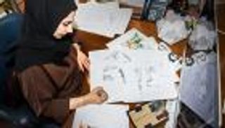 دانة المضرب.. فنانة تنقل التراث الإماراتي بالرسوم الكرتونية