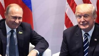 الرئيس الأمريكي دونالد ترامب ونظيره الروسي فلاديمير بوتين