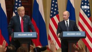 الرئيس الروسي فلاديمير بوتين والأمريكي دونالد ترامب