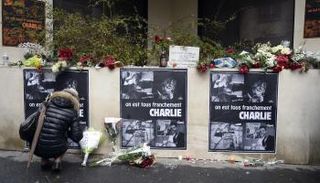 موقع حادث صحيفة شارلي إبدو