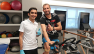 ابن مصطفى يبدأ برنامجه التأهيلي في الشباب السعودي