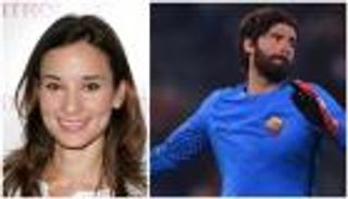 ممثلة أمريكية تعلن انتقال حارس روما إلى ليفربول