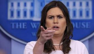 سارة ساندرز المتحدثة باسم البيت الأبيض