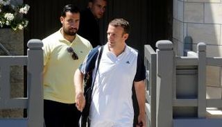 ماكرون ومساعده بينالا - رويترز