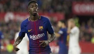 عثمان ديمبلي لاعب برشلونة